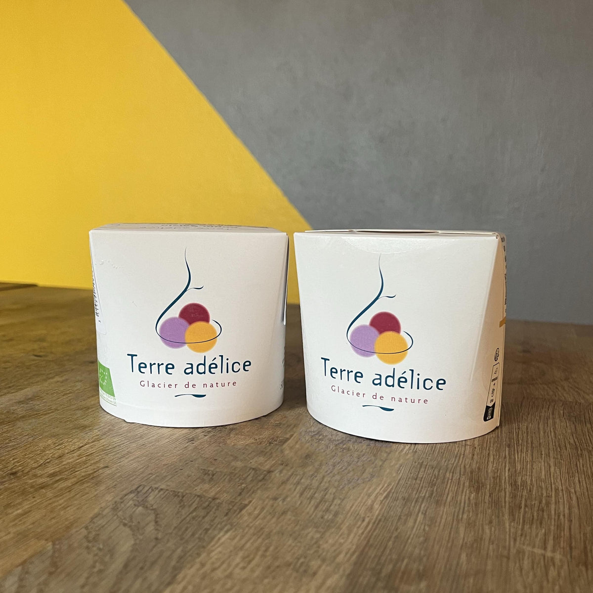 2 Pots 500 ml Terre Adelice 