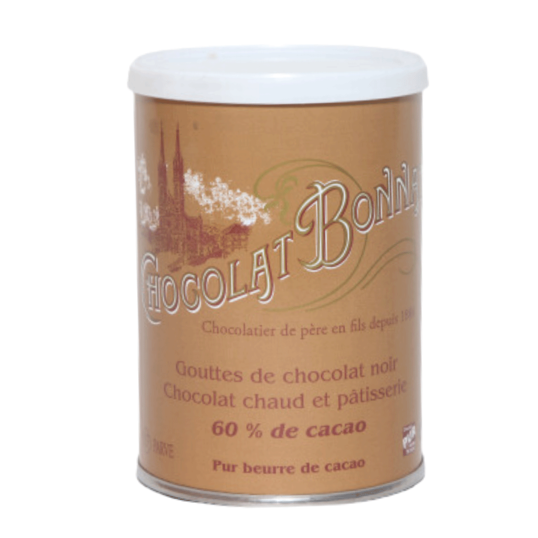 Boîte de Pépites Chocolat Noir 60% de Cacao | 250g