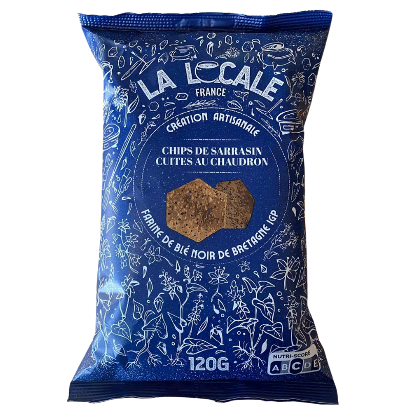 Chips de Sarrasin Cuites au Chaudron | 120g