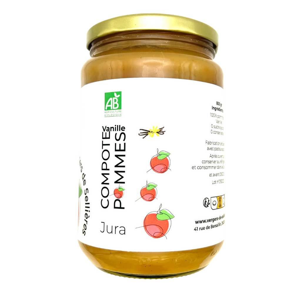 Compote de Pommes - Vanille | 800g