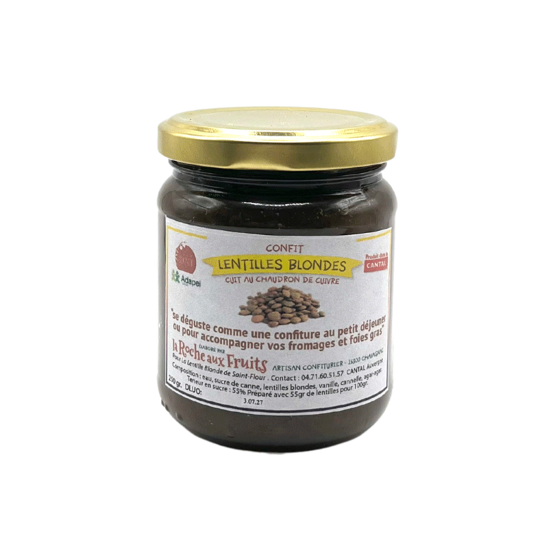 Confit de Lentilles Blondes | 250g