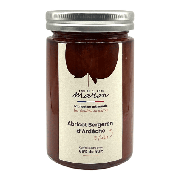Confiture Extra Abricot Bergeron d'Ardèche | 360g