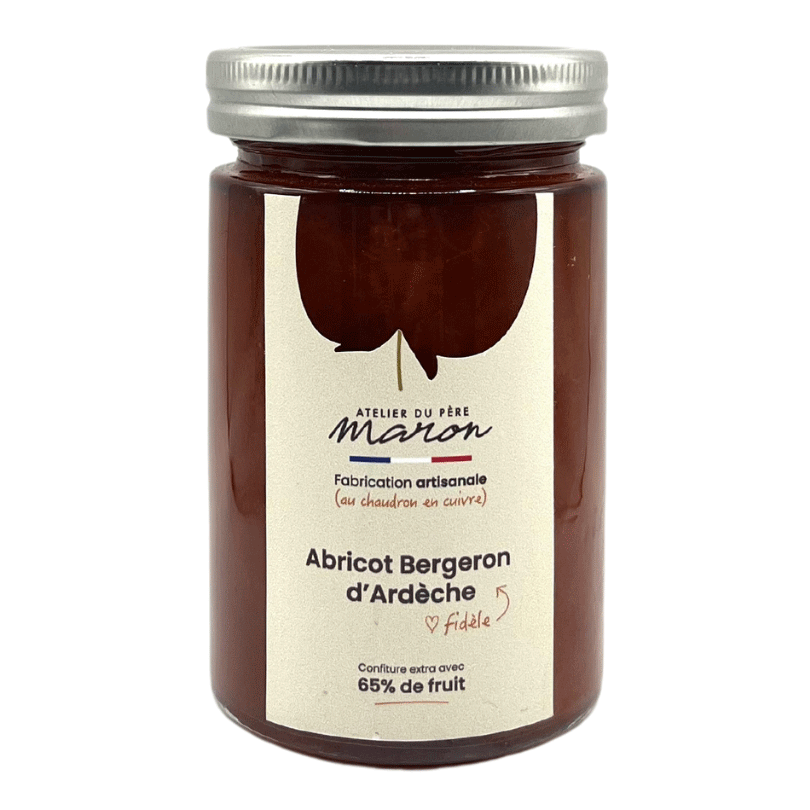 Confiture Extra Abricot Bergeron d'Ardèche | 360g