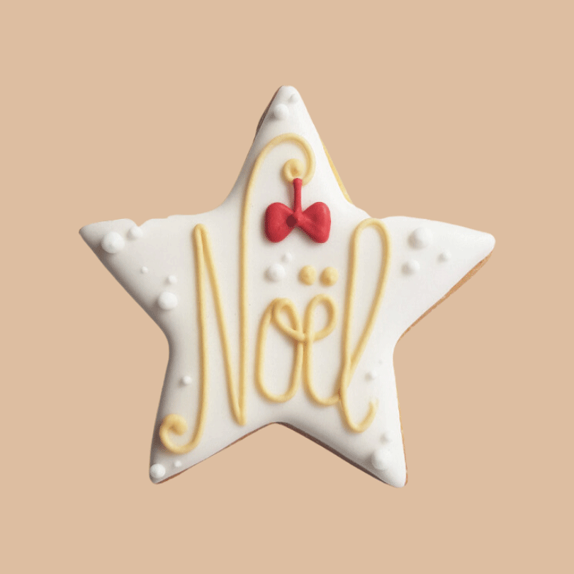 Biscuit Etoile de Noël | 25g