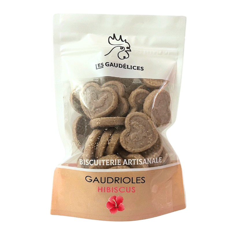 Biscuits Gaudrioles Hibiscus | 180g