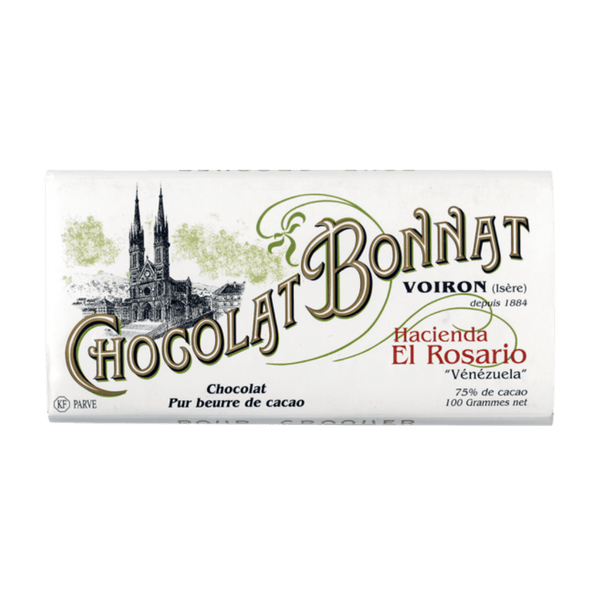 Tablette Chocolat Noir 75% Hacienda El Rosario Venezuela | 100g