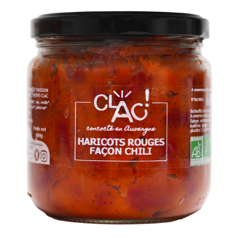 Haricots Rouges Façon Chili | 400g