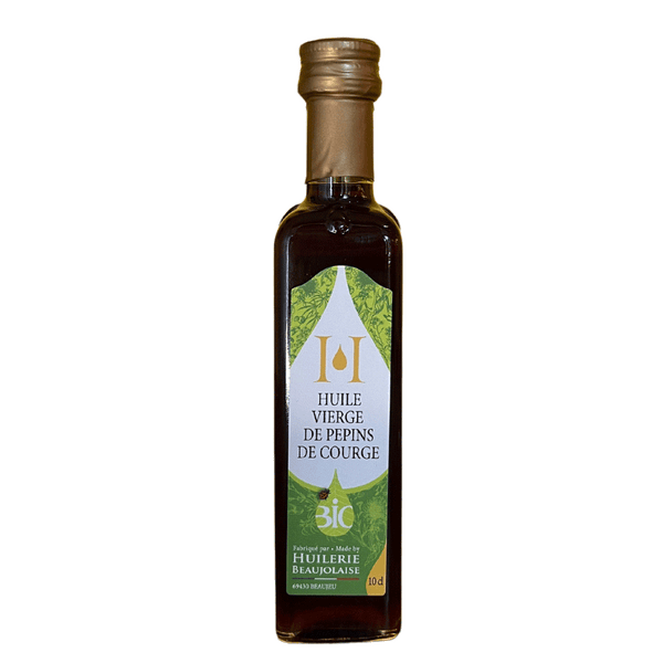 Huile Vierge de Pépins de Courge Toastée Bio | 10 cl