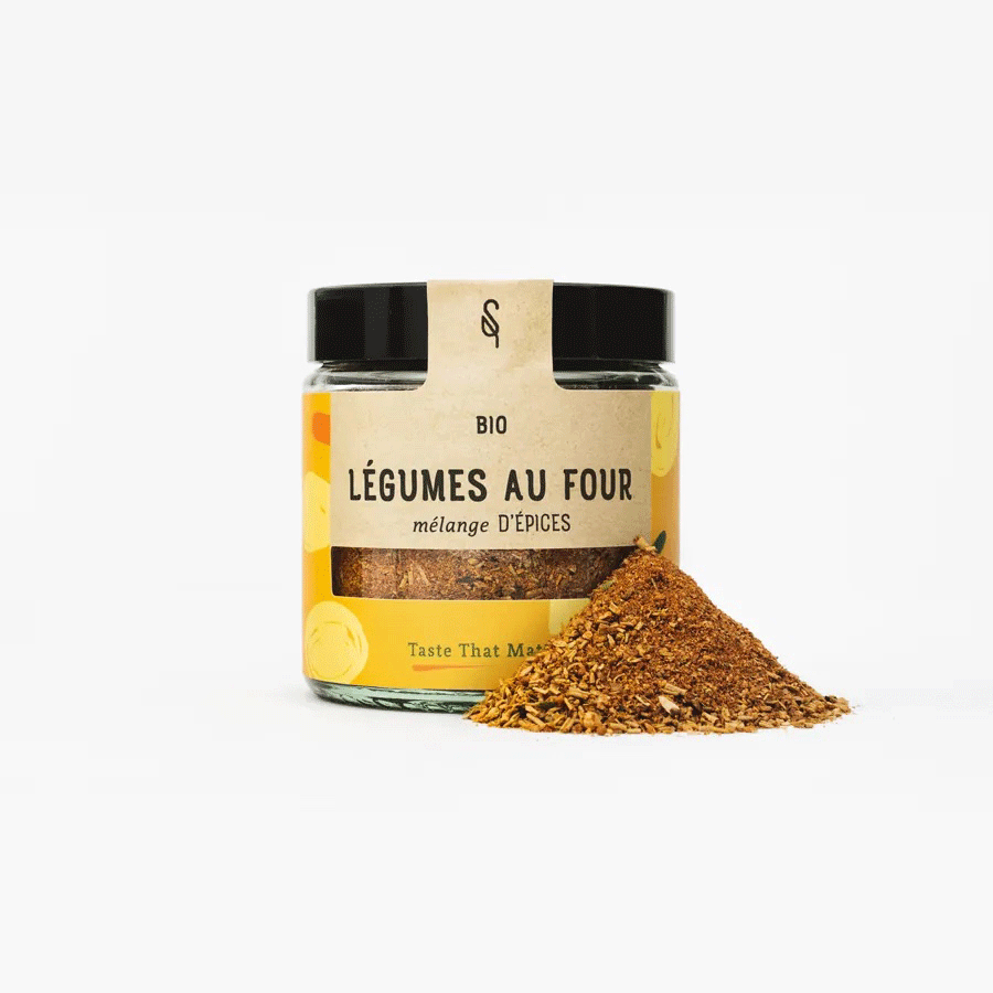 Légumes au Four | Mélanges d'Épices Bio | 60g