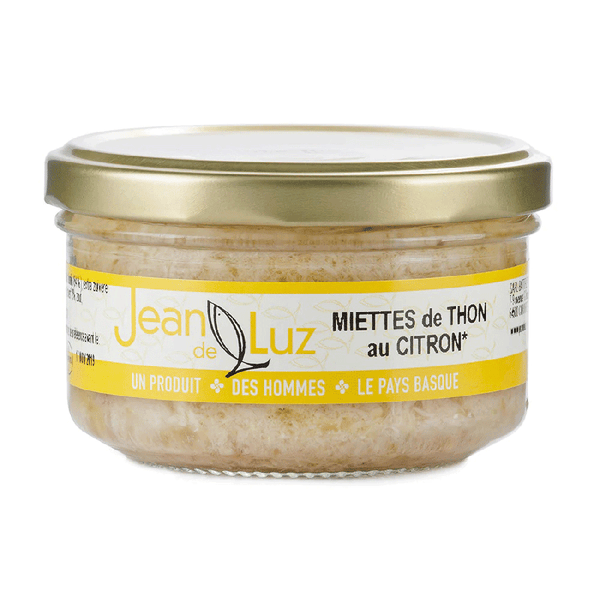Miettes de Thon Germon à l'Huile d'Olive Bio et au Citron Bio | 85g