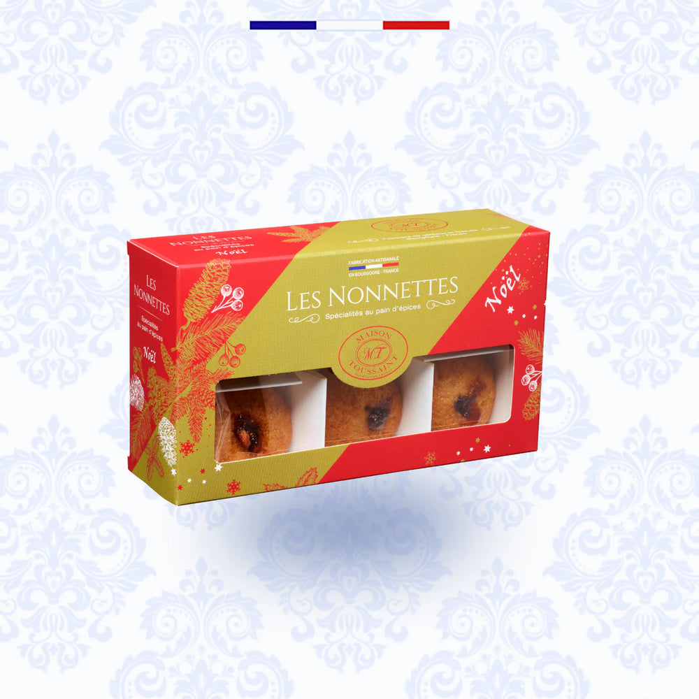 Nonnettes de Noël à la confiture mystérieuse 