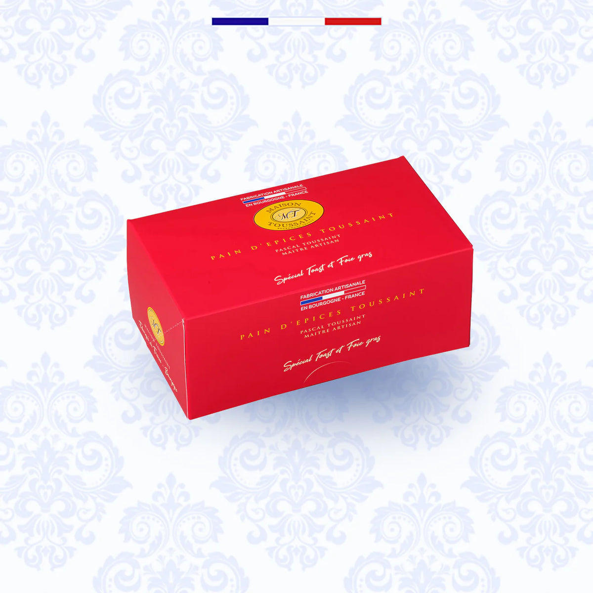 Pain d'Épices Toussaint Spécial Toast et Foie Gras | Maison Toussaint Emballage