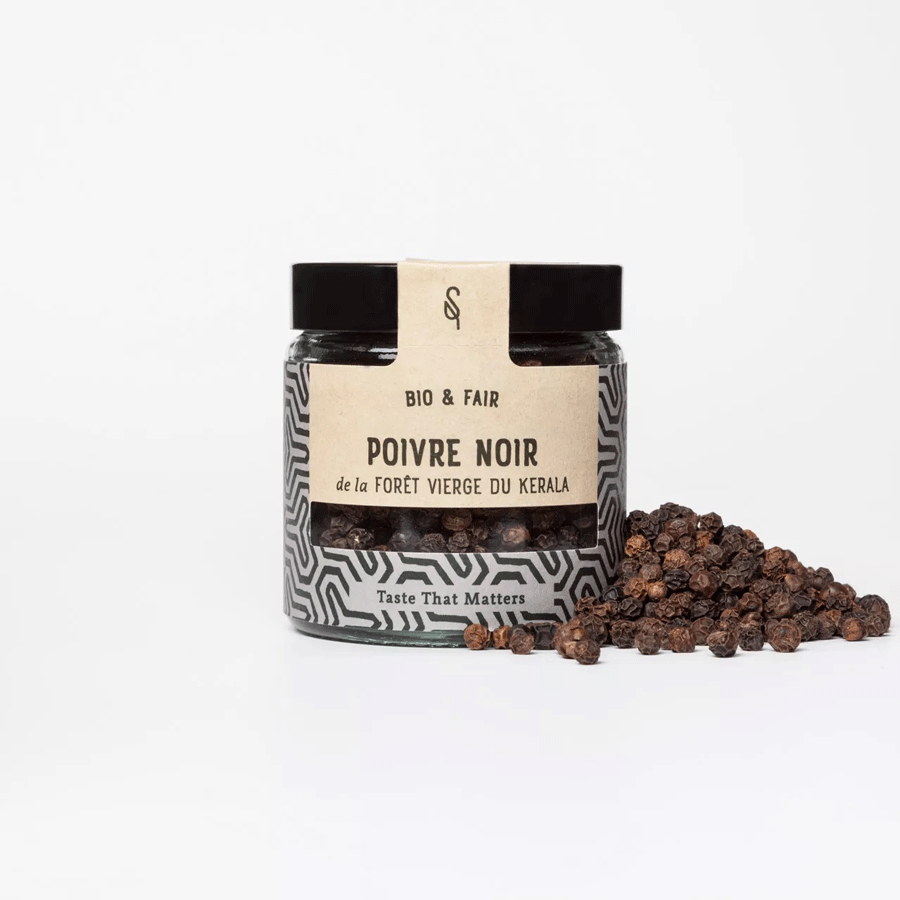 Poivre Noir Bio | Forêt Vierge du Kerala | 55g