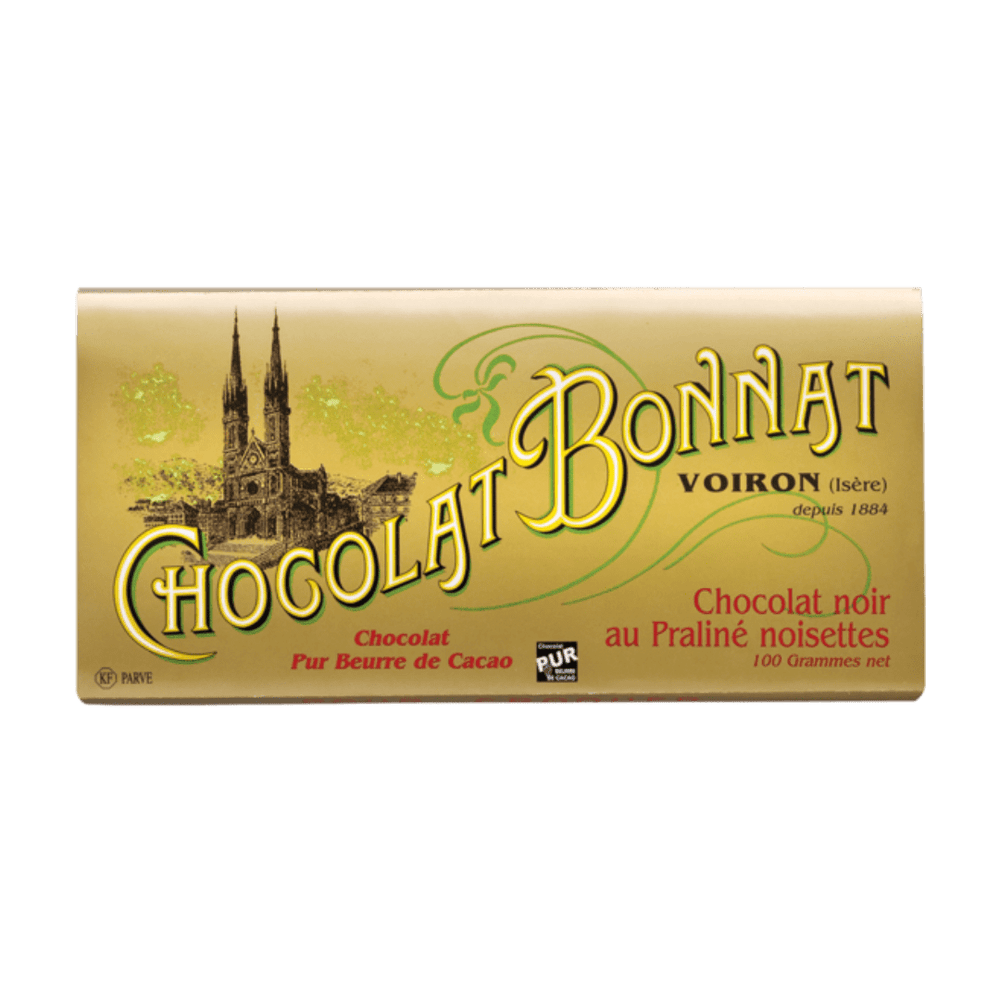 Tablette Chocolat Noir au Praliné Noisettes | 100g