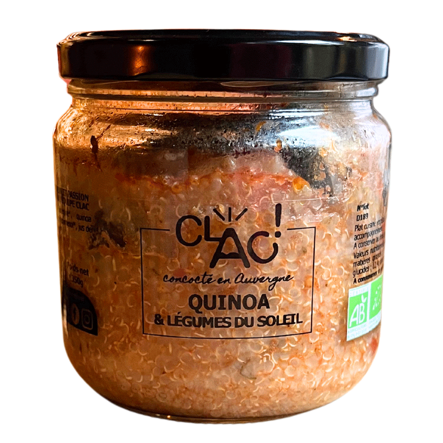 Quinoa & Légumes du Soleil Bio | 350g