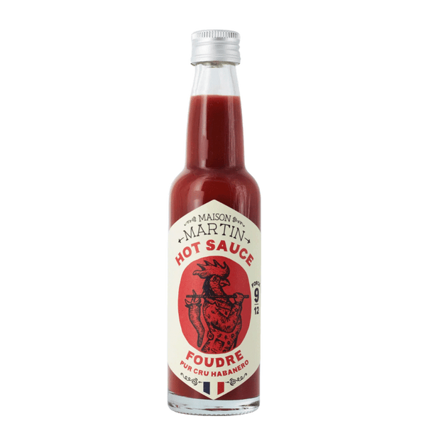 Sauce Martin Foudre Pur Cru Habanero | Force 9/12 | 100g