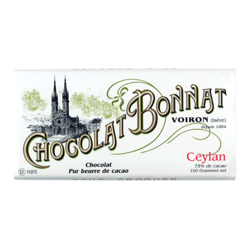 Tablette Chocolat Noir 75% Ceylan | 100g