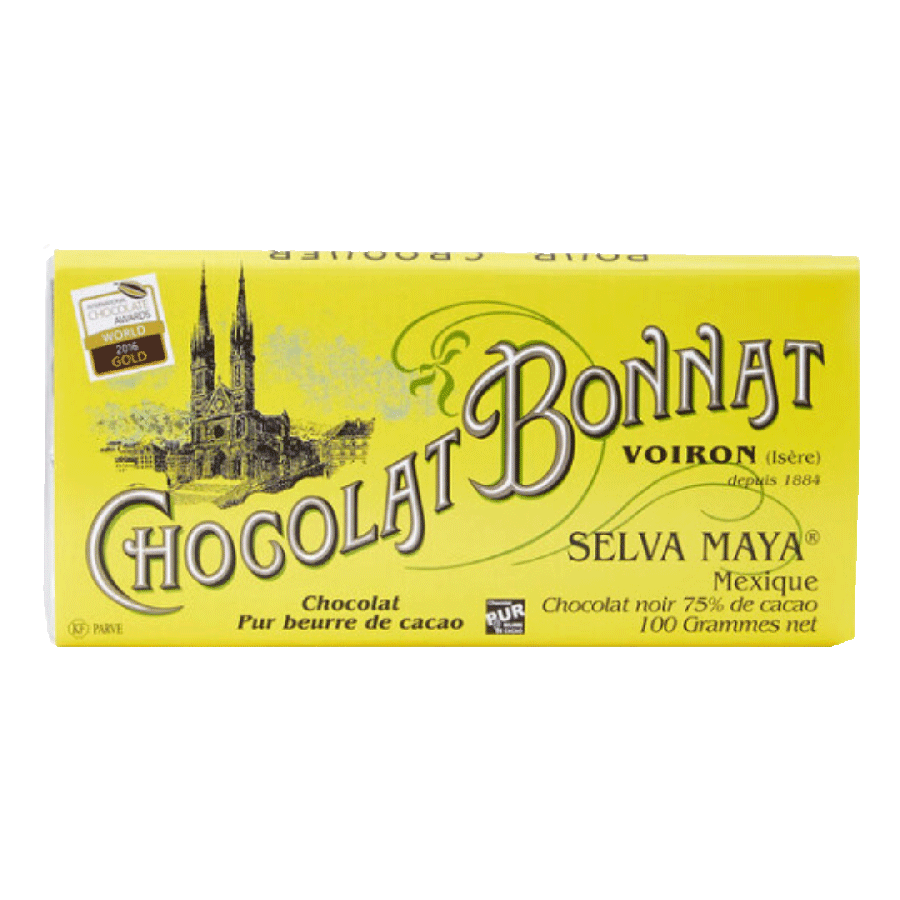 Tablette Chocolat Noir 75% Selva Maya Mexique | 100g
