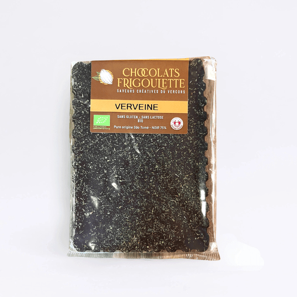 Tablette de Chocolat Noir à la Verveine | 100g
