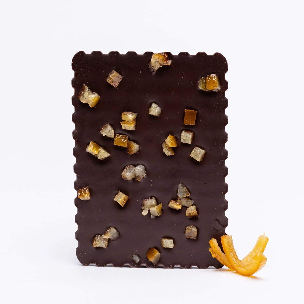 Tablette de chocolat noir à l'Orange Confite La Frigoulette