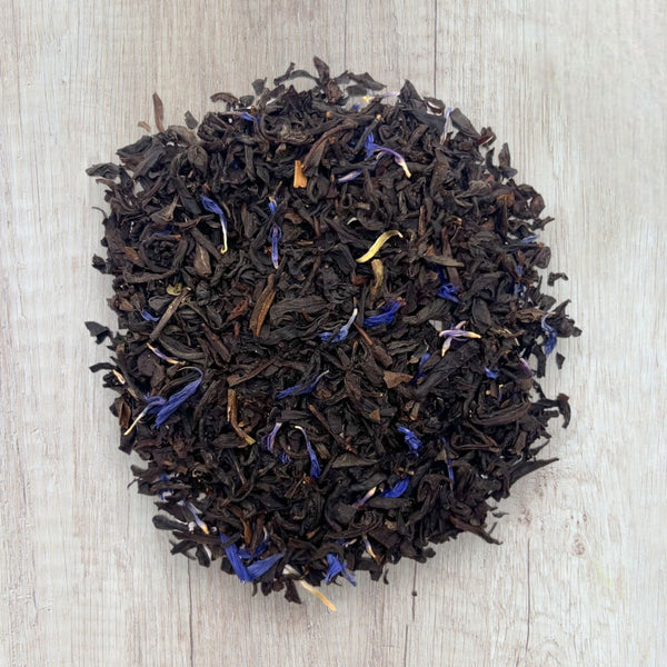 Thé Noir Parfumé | Earl Grey Fleurs Bleues | Vrac 70g