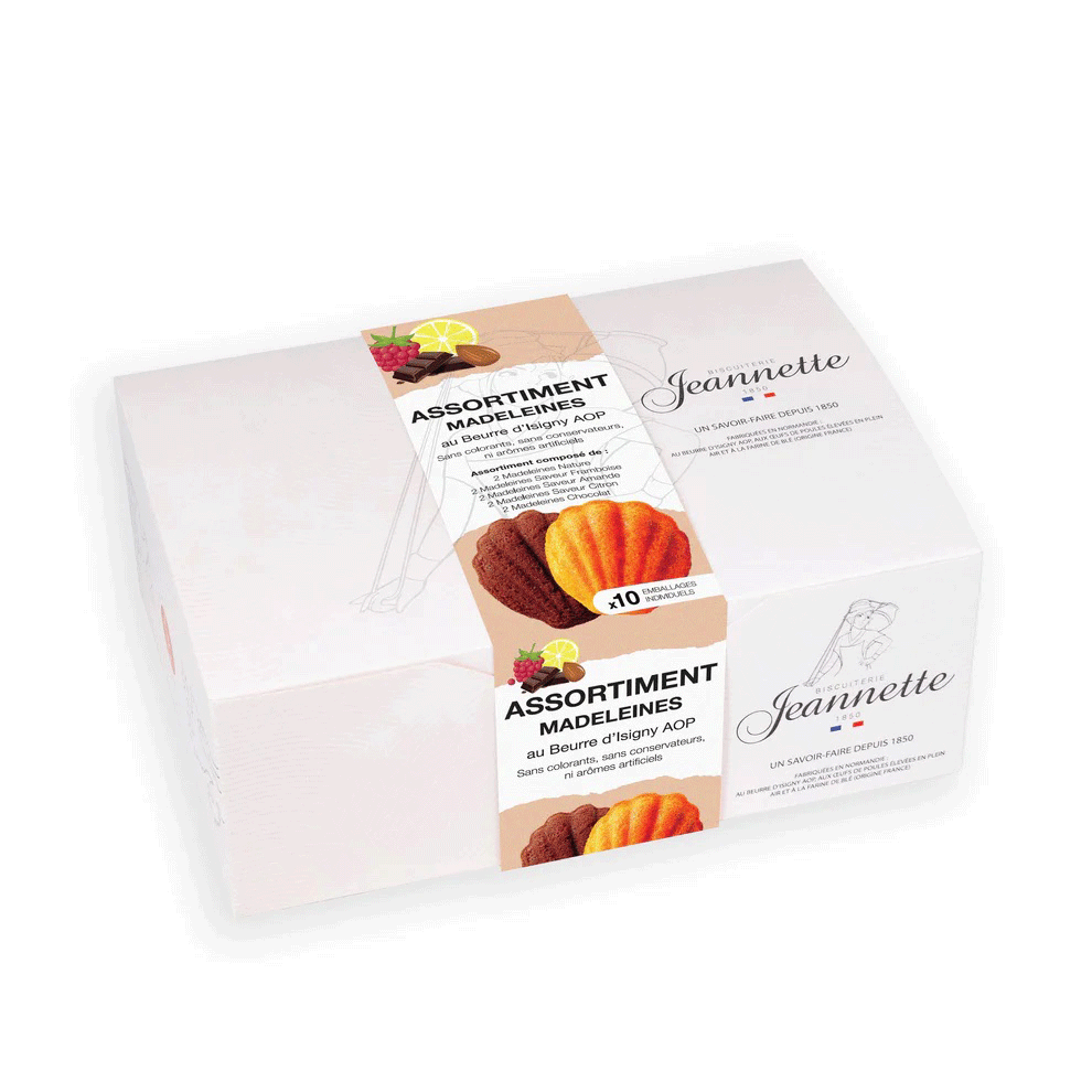 Assortiment 10 Madeleines | 250g