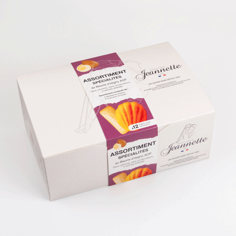 Boite Assortiment Spécialités x12 | 250g