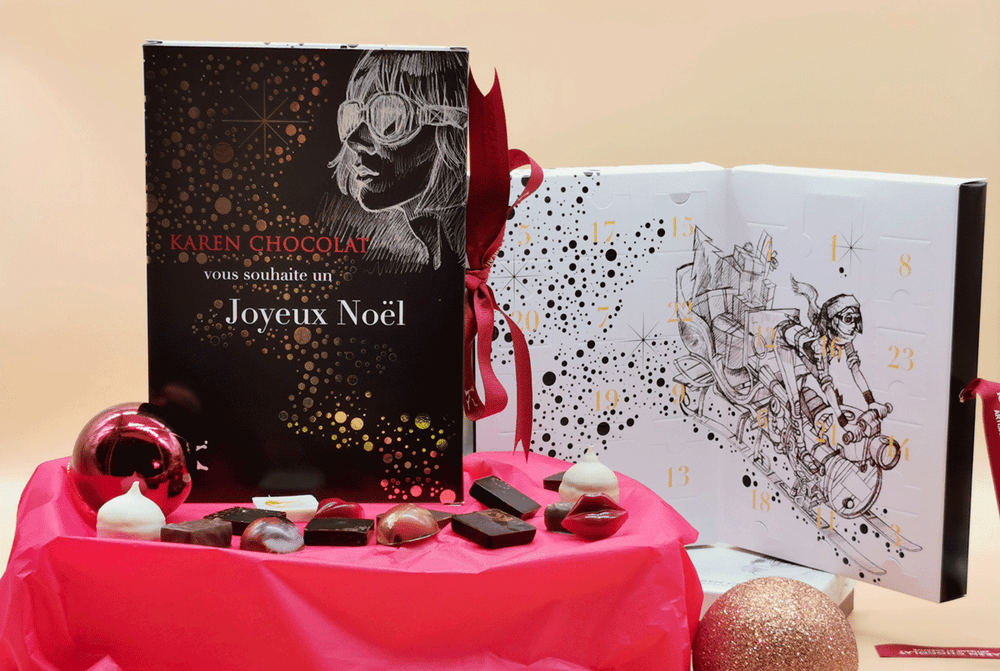 Calendrier de l'Avent Karen Chocolat 