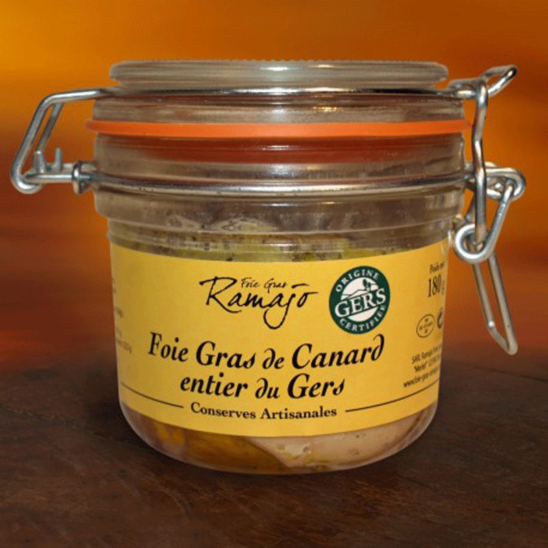 Foie Gras de Canard Entier IGP Gers | 180g