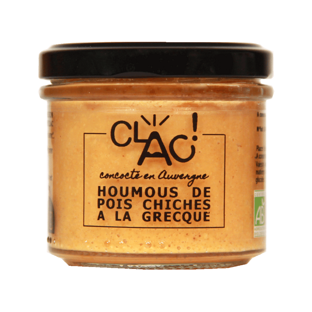 Pot Houmous de Pois Chiches à la Grecque | 100g