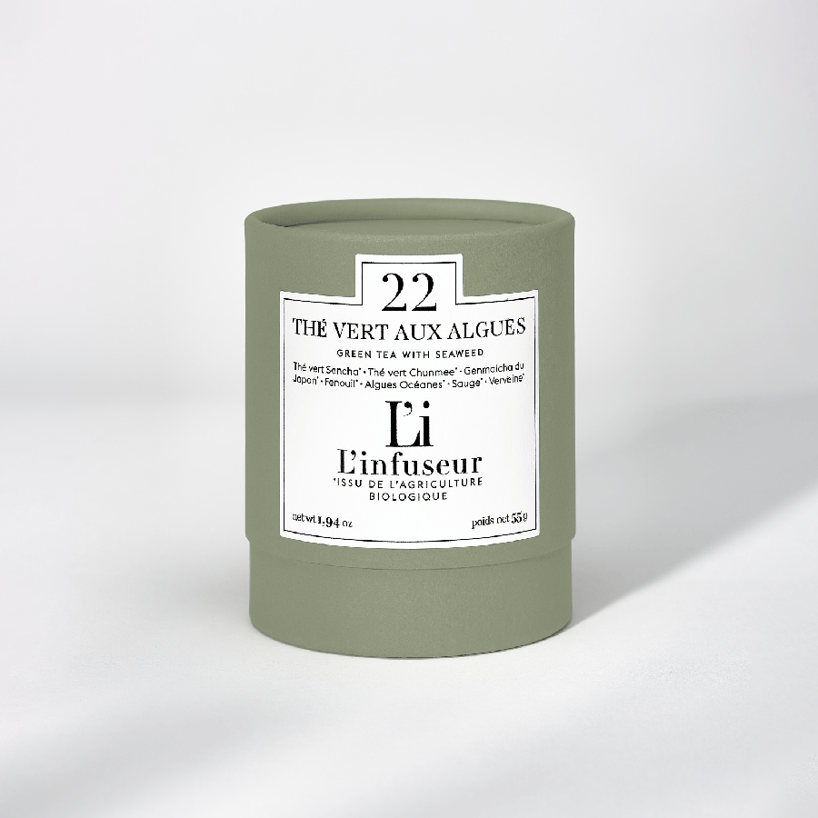 Thé Vert aux Algues Bio N°22 | Vrac 55g