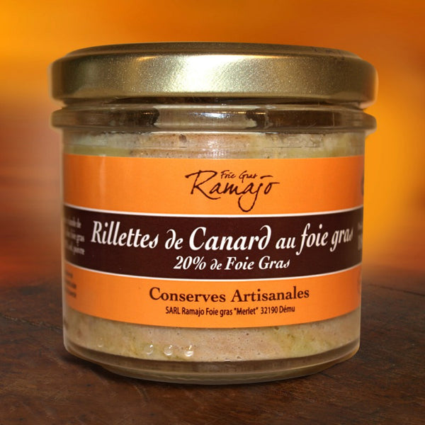Rillettes de Canard au Foie Gras IGP Gers | 100g